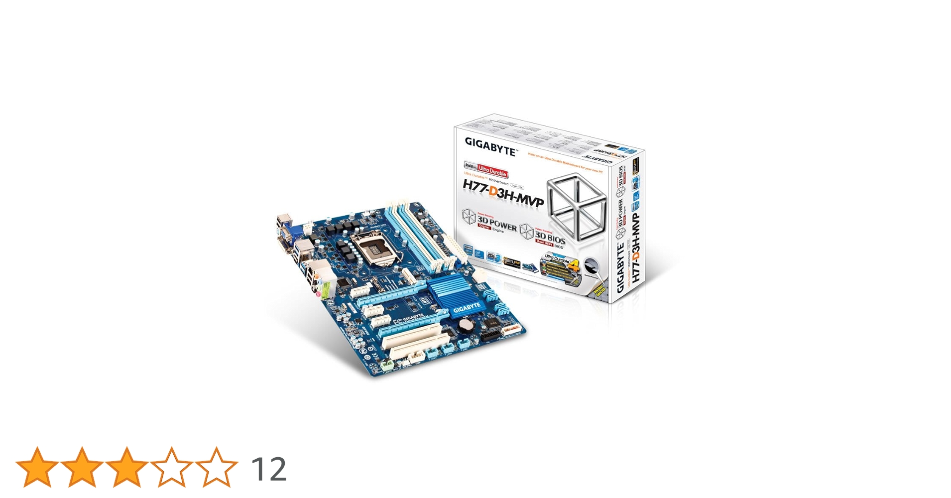 Amazon | GIGABYTE intel H77 LGA1155 ATX VirtuMVP GA-H77-D3H